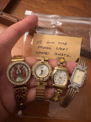 4 Fashion Watch Bundle Quartz Ladies Watches