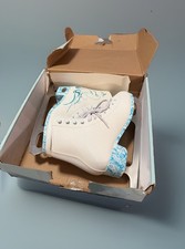 New Girls American Freedom Ice Skates/Frozen Flare sz 7/Design:Dancing On Ice