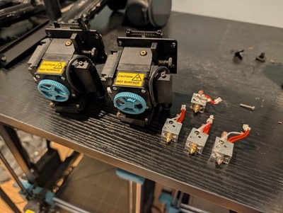3D Printer Extruder & Hot End Assemblies