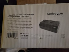 Startech 4 BaySATA USB 3.0 to SATA hard drive docking station