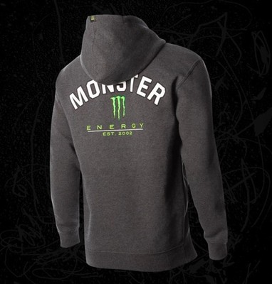 Monster Energy 2025 Promo Clubhouse Zip-Up Hoodie New XL