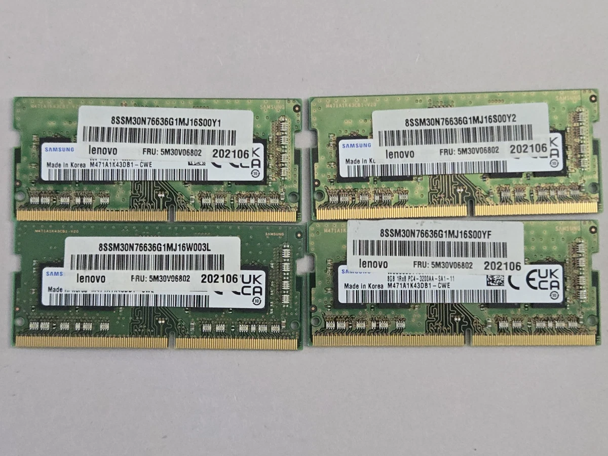 Las mejores ofertas en Samsung SO-DIMM 8 GB de memoria de la
