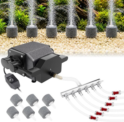 #ad #ad Aqua Miracle NP 30A High Pressure Air Pump 475GPH Aquarium Pond Aerator $37.99