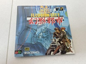 Mega CD Phantom City Illusion City for Sega Mega Drive Japan Used Japan 5n
