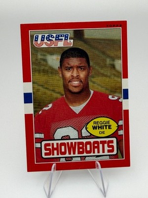 1985 Topps USFL - Reggie White #75 (RC)