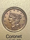 1855-P Half Cent — photo from another recent sale