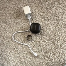 Colmi Smart Ring Activity Tracker Silver Metal with Charging Case & USB-C Cable