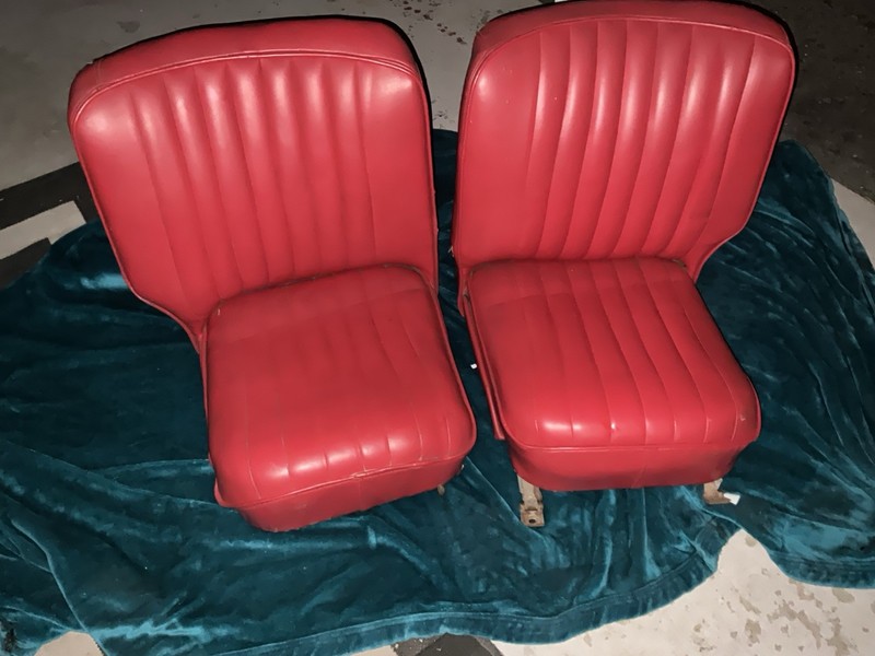 1955 MG TF Seats *original*