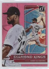 2022 Panini Donruss Diamond Kings Holo Pink Sandy Alcantara #19 fm0
