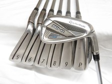 Used Taylormade SIM 2 Max Iron Set 5-PW,AW KBS Max MT 85g Regular Flex Steel