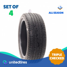 Set Of 4 Used 25545r20 Bridgestone Ecopia Hl 422 Plus 101w - 7-7.532 Set Of 4 Used 25545r20 Bridgestone Ecopia Hl 422 Plus 101w - 7-7.532