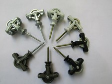 CAST IRON rustic ceiling screw in pulley wheel victorian clothes airer dryer