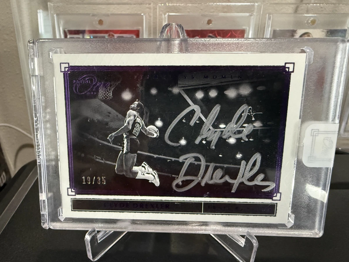 Clyde Drexler Autographed Basketball Trading Cards for sale | eBay