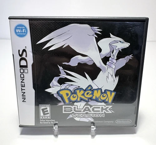 Pokemon Black Version Nintendo DS 100% Complete CIB Tested Authentic Clean
