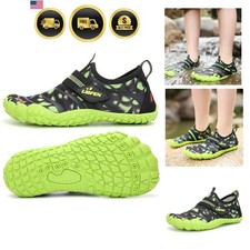 Water Shoes for Kids Boys Girls Aqua Socks Barefoot Beach Sports Swim Pool Qu...