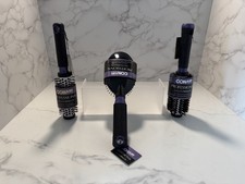 Conair Salon Results Professional Brush 3 Piece Set - All Hair Styles, Round New