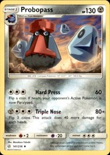 Pokemon Probopass 141/236 Cosmic Eclipse Non-Holo 3 Card Lot