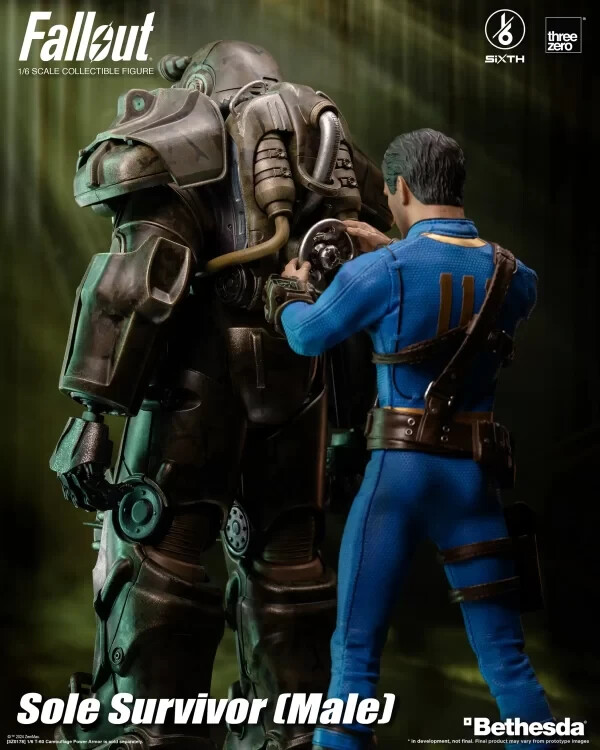 Threezero Fallout 1/6 Sole Survivor (Male) Figure from Japan | eBay