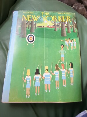 1956 May 12  THE NEW YORKER MAGAZINE - ILLUSTRATED COVER ART