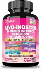 Myo-Inositol Capsules - Women's Health, Energy & Hormone Support - USA SELLER!
