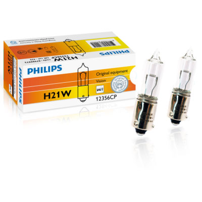 H21W Philips Autolampen Teilenummer 12356CP 90 Leuchtmittel gesamt (9 x 10er Box) 