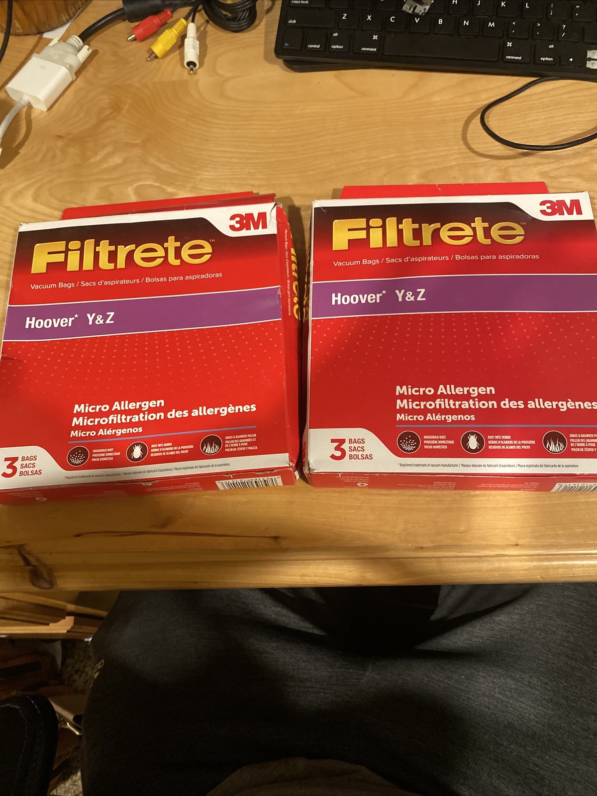 Filtrete 64702B Hoover Y & Z Bags 5 BAGS TOTAL! eBay