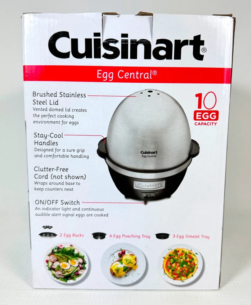Cuisinart CEC-10 Countertop Egg Cooker with Poacher Function