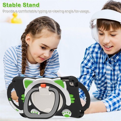 Kids Shockproof Silicon Case Cover For iPad 9 10 th Gen ipad Mini / ipad Air Pro - Picture 53 of 108