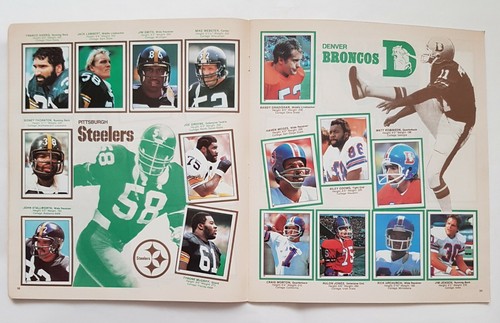 1981 TOPPS FOOTBALL USA ALBUM YEARBOOK COMPLETO FULL PERFECT MINT EX SEALED B - Foto 8 di 12