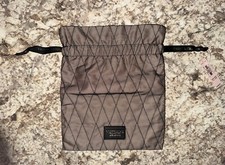 VICTORIA'S SECRET BEIGE DRAWSTRING LINGERIE BAG NWT