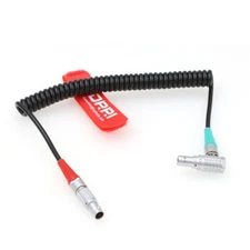 AMBIENT Timecode In/Out Cable Right angle 5-Pin Male to 5-Pin Male Unidirectiona