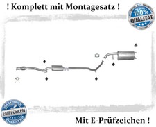 Auspuffanlage Kia Picanto 1.0 1.1 45-48KW Auspuff Endtopf Mitteltopf Montagesatz