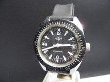 G508 Vintage " RE Watch " Handaufzug Armbanduhr Diver aus den 70er Jahren ⭐⭐