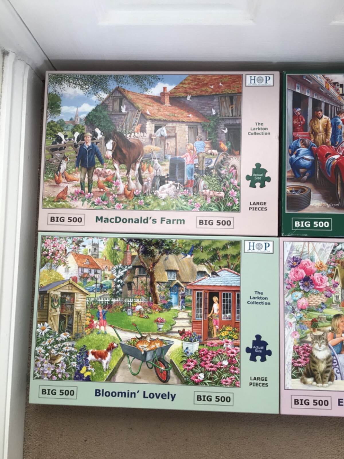 HOP 500 X4 LARGE PIECE JIGSAW PUZZLES eBay