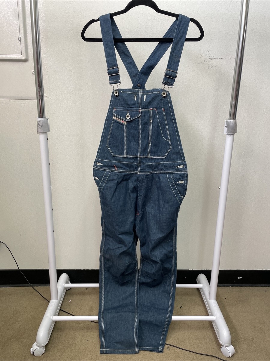 【関税&送料込】Diesel Jumpsuit With Denim Straps Diesel Womens denim overalls / one-piece denim bodysuit