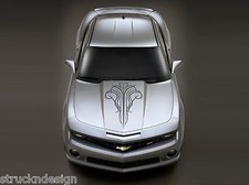 Classic Pinstripe Hood Vinyl Reflective Decal Sticker SUV Car Van Truck Vehicle 