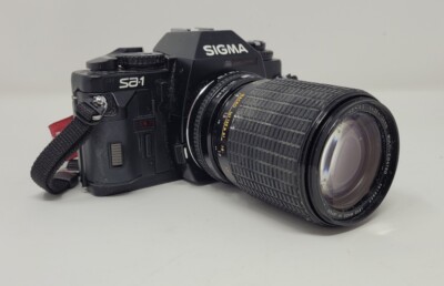 Sigma SA-1 35mm SLR Film Camera | Manual Focus | 35 mm | Black