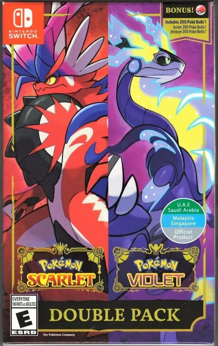 ポケットモンスター スカーレット & バイオレット DOUBLE PACK Pokémon Scarlet & Pokémon Violet Double Pack | Pokémon