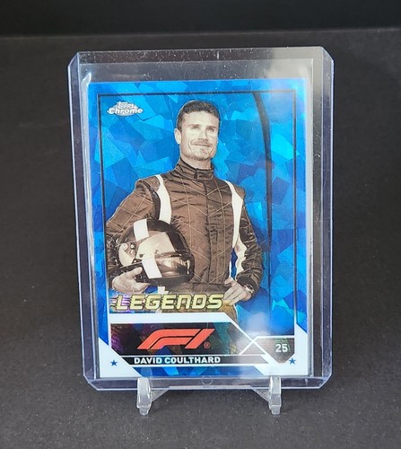 David Coulthard 2023 Topps Chrome Sapphire Edition Formula 1 F1 #200 Legends - 第 1/2 張圖片