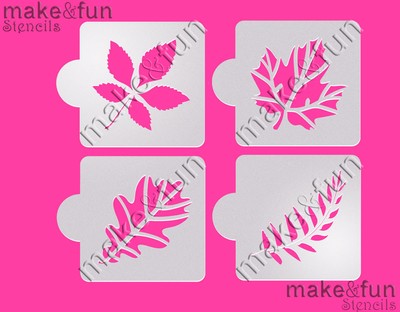 Schablonen Cookie Stencil Airbrush Stencil 3 pcs Cake Stencil