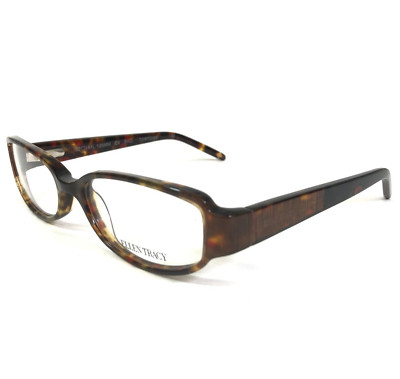 Ellen Tracy Eyeglasses Frames BALI TORTOISE Rectangular Full Rim 52-16-125