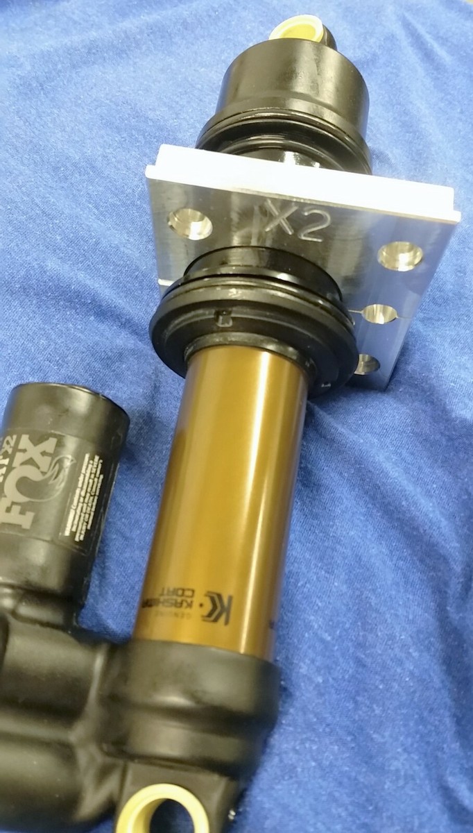 ①n Fox Float X2 Shock Clamp/Vise block- # 803-01-318 / 803-00