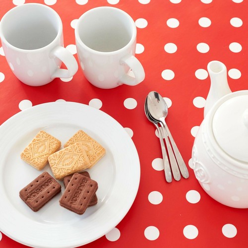 Wipe Clean PVC Vinyl Tablecloth Oilcloth ROUND 140cm Circle 55 inch Table Cover - Picture 92 of 146