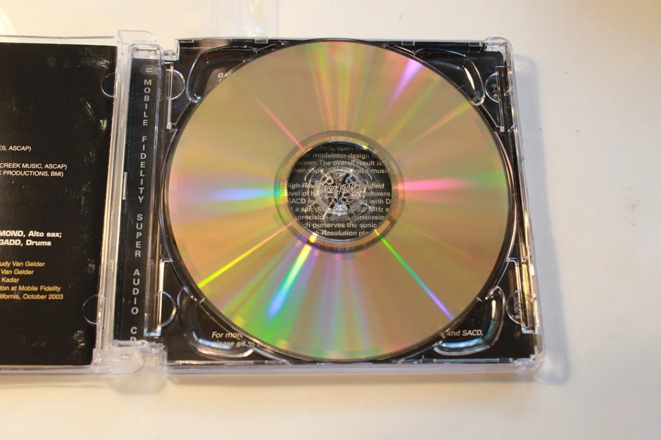 Jim Hall - Concierto - MFSL SACD DSD (гибрид, стерео, ремастеринг) - РЕДКАЯ - Изображение 4 из 4