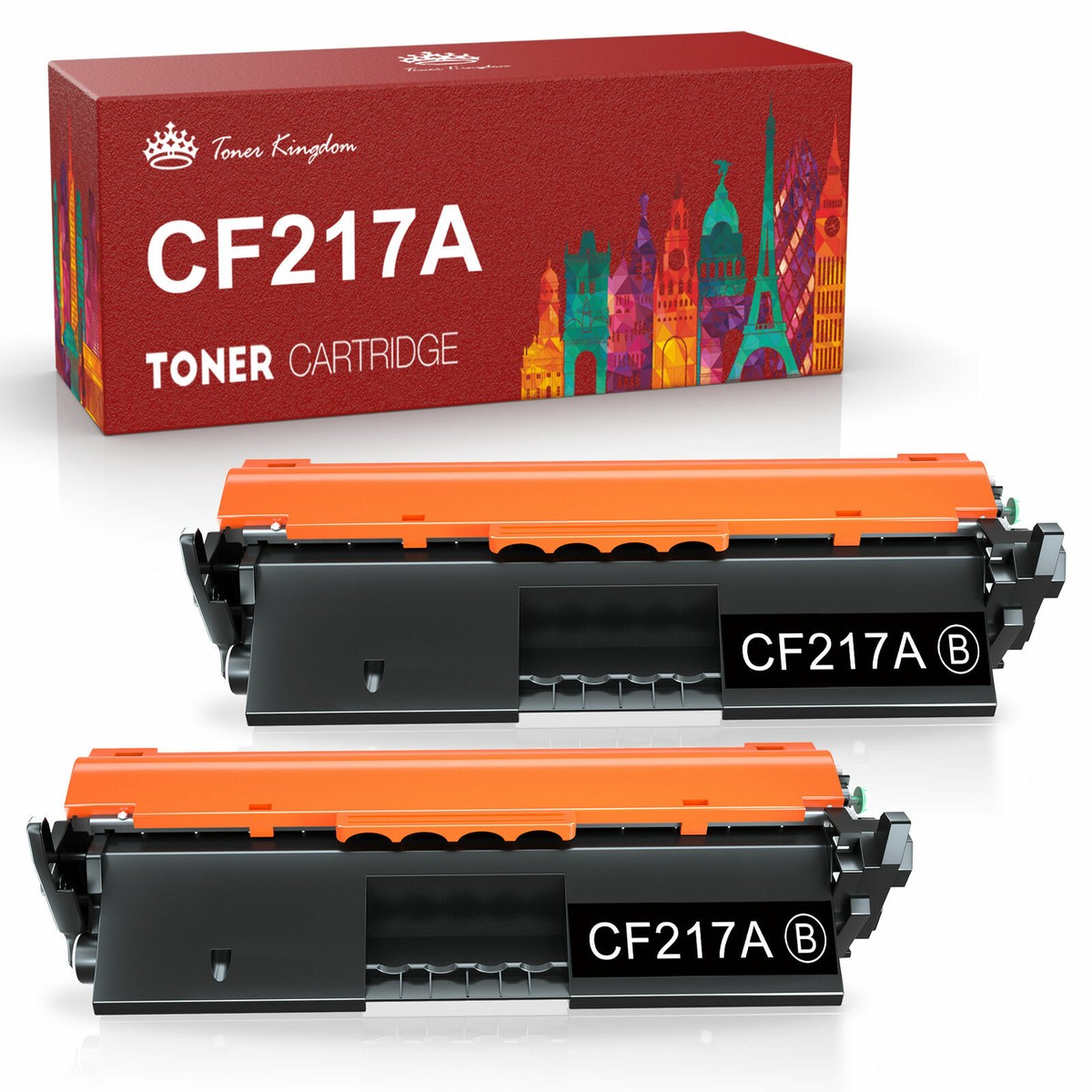 Toner Compatibile HP CF217A Con CHIP Da 1600 Pagine Per HP LaserJet Pro MFP130a/130Nnw/130fn/130fw,HP LaserJet Pro M102w/102a - Foto 5