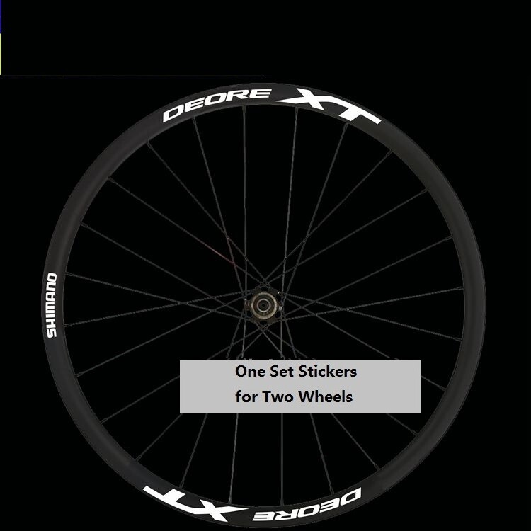 M8000 Wheel Rim Sticker Set for SHIMANO XT DEORE Mountain Bike