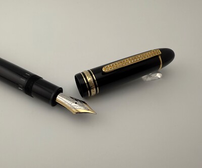 Montblanc Meisterstück No. 149 Custom 585 Solid Gold Clip Diamonds