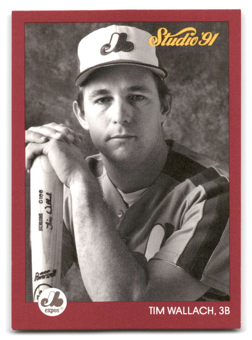 Tim Wallach 1991 Studio #200 Montreal Expos BASEBALL
