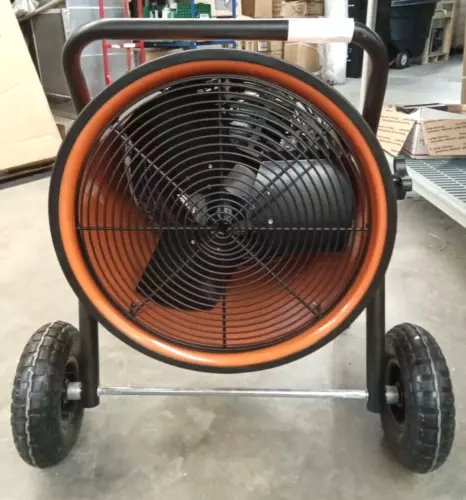Dayton 1RKT4C Salamander Heater 15KW 480V 18A 3Ph 60HZ 790CFM 51,216 BTU/Hr