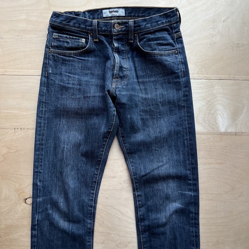 Baldwin Reed Jeans 29x36 Blue Dark Wash Made in USA Classic Straight KC - Picture 3 of 10